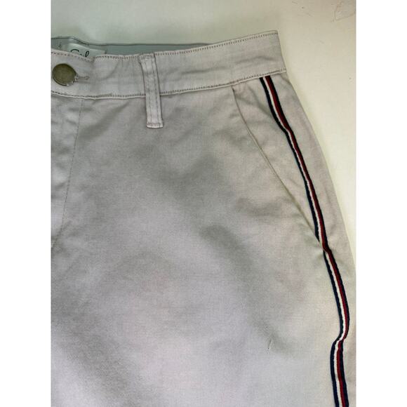 Easel Pants Large Cotton Street Style Minimalist Side Stripe Casual - Picture 6 of 10